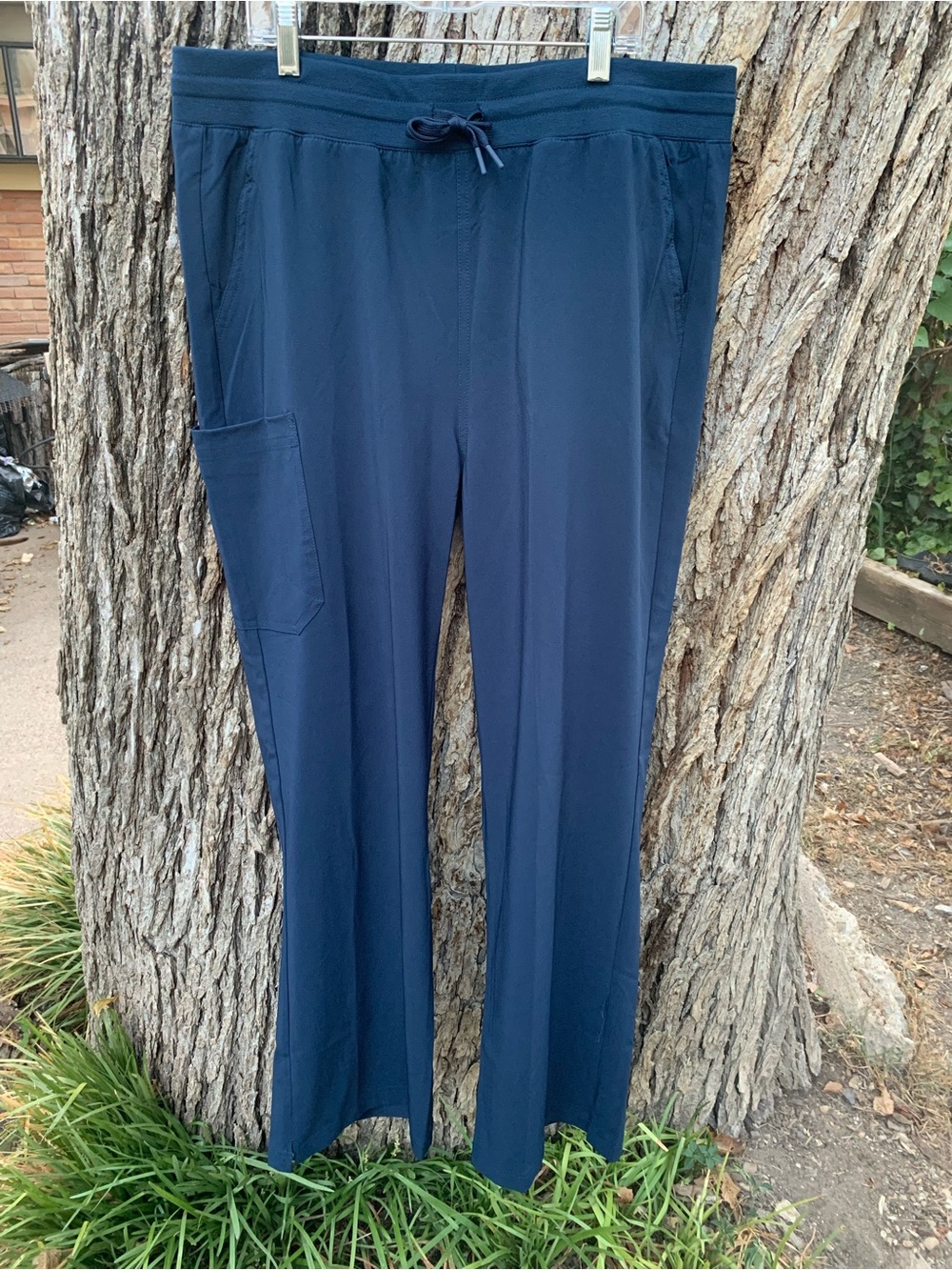 Carhartt Men's Navy Cargo Drawstring Pants - Picture 4 of 11